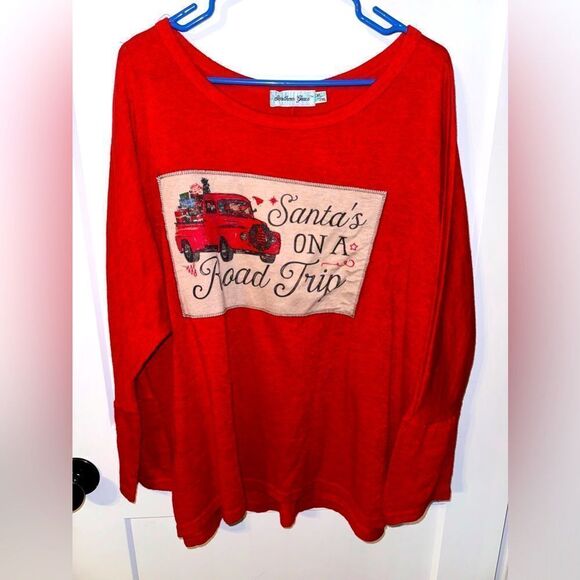 SOUTHERN GRACE BRAND WOMENS CHRISTMAS SHIRT TOP - Picture 1 of 5
